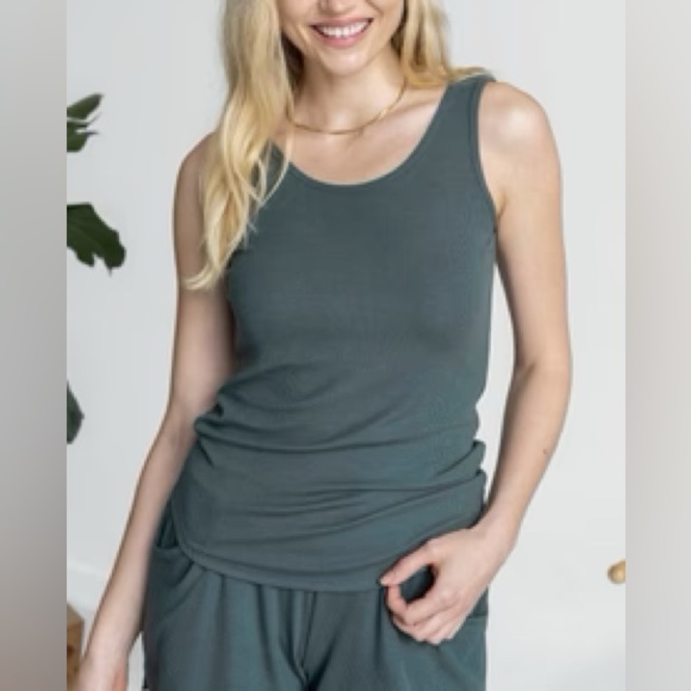 Grace & Lace Ribbed Tank Top